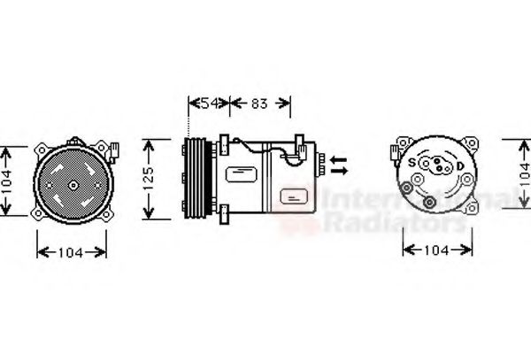 VAN WEZEL 5900K030