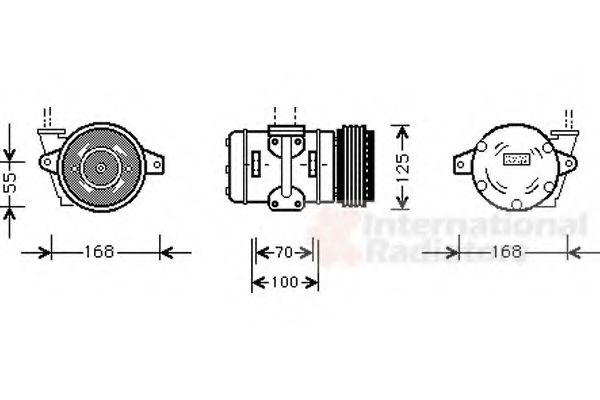 VAN WEZEL 7400K036