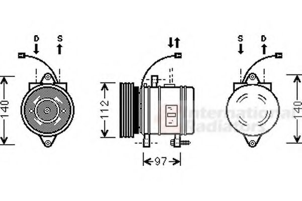 VAN WEZEL 8200K013