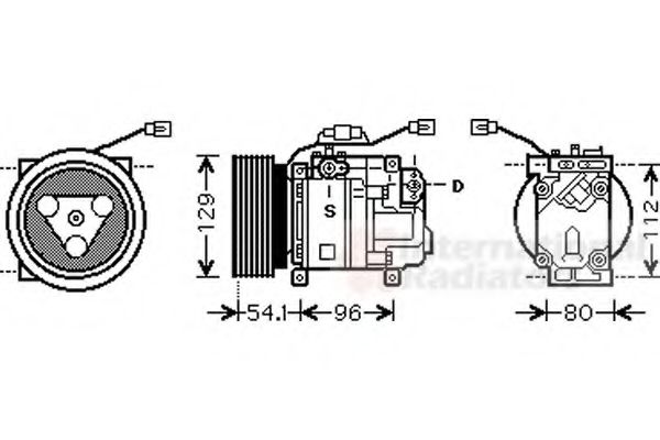 VAN WEZEL 2700K233