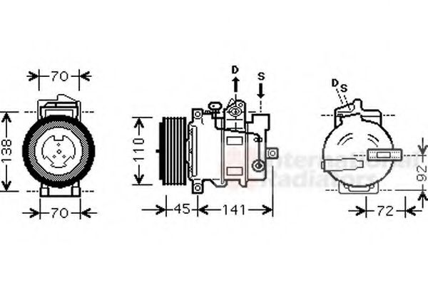 VAN WEZEL 3000K432