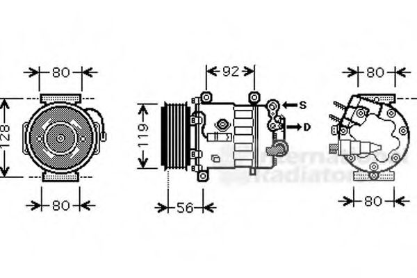 VAN WEZEL 4000K320