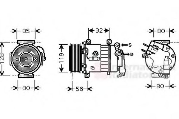 VAN WEZEL 4000K329