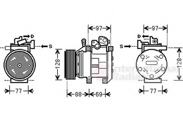 VAN WEZEL 8300K117