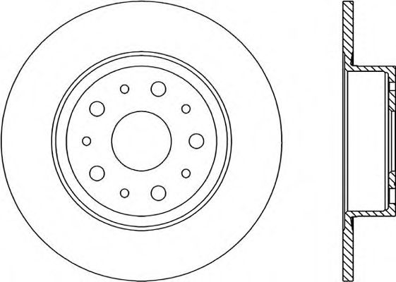 OPEN PARTS BDR1234.10