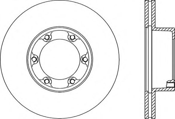 OPEN PARTS BDR1451.20