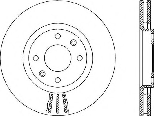 OPEN PARTS BDR1955.20