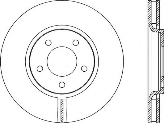 OPEN PARTS BDR1981.20