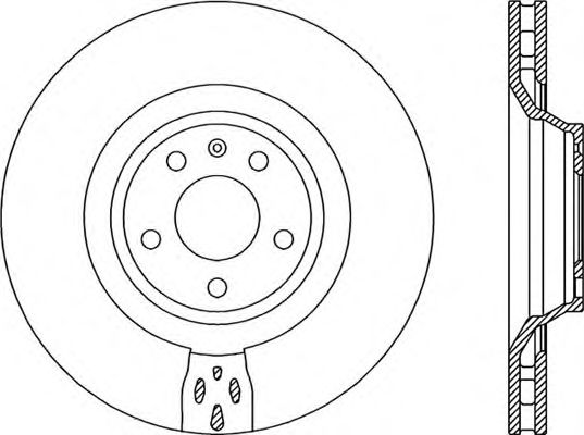 OPEN PARTS BDR2071.20