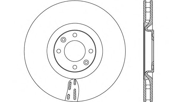 OPEN PARTS BDR2633.20