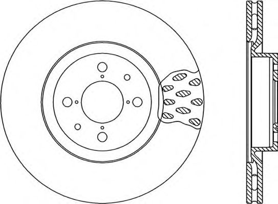 OPEN PARTS BDA1016.20