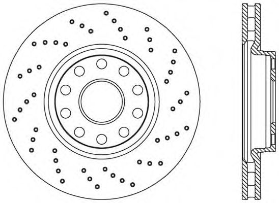 OPEN PARTS BDRS1233.25