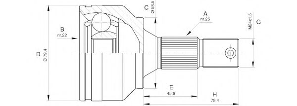 OPEN PARTS CVJ5530.10