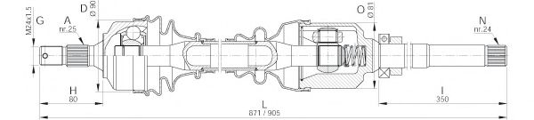 OPEN PARTS DRS6024.00