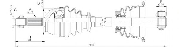 OPEN PARTS DRS6151.00