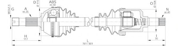 OPEN PARTS DRS6174.00