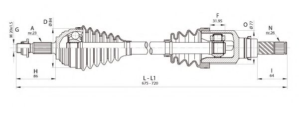 OPEN PARTS DRS6345.00