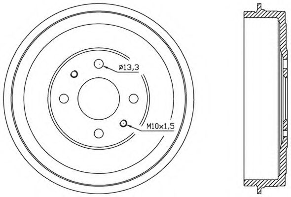 OPEN PARTS BAD9002.10