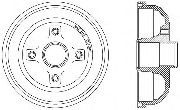 OPEN PARTS BAD9060.30