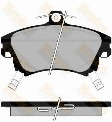 Brake ENGINEERING PA1279