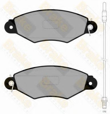 Brake ENGINEERING PA1822