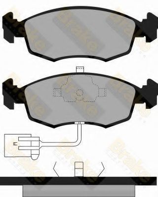 Brake ENGINEERING PA966