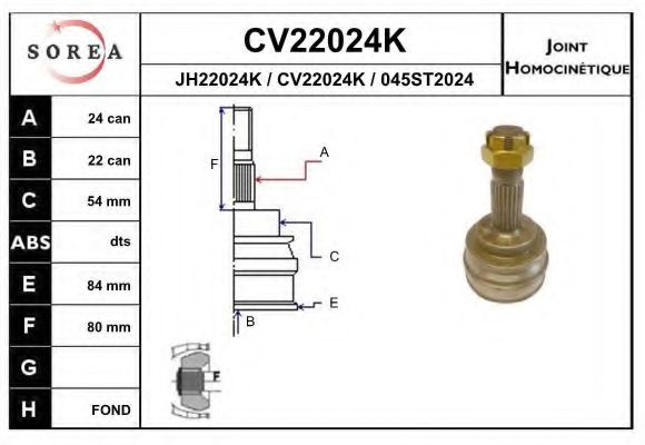 EAI CV22024K