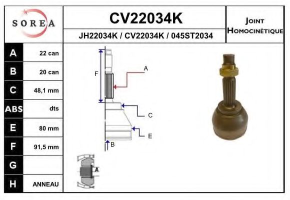 EAI CV22034K