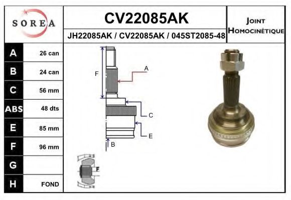 EAI CV22085AK