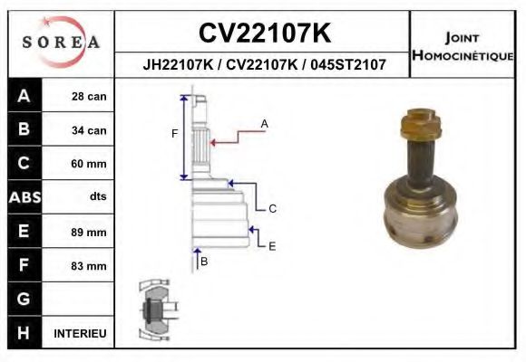 EAI CV22107K