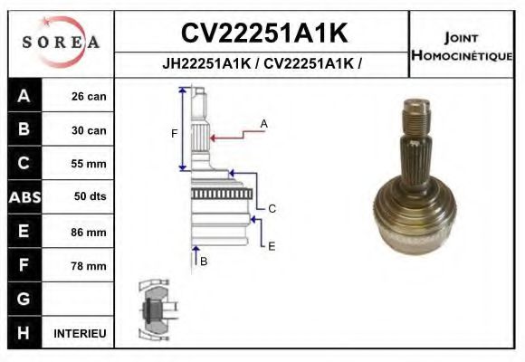 EAI CV22251A1K