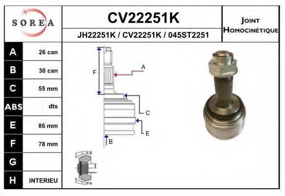 EAI CV22251K