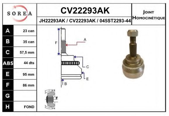 EAI CV22293AK