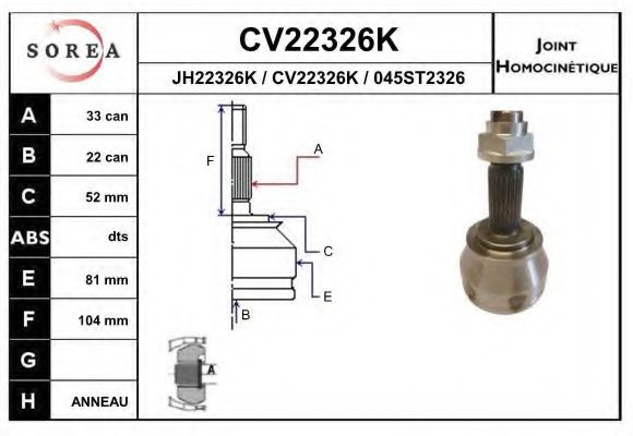 EAI CV22326K