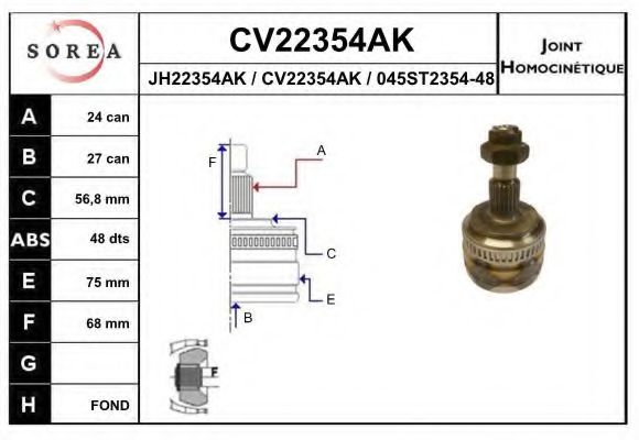 EAI CV22354AK