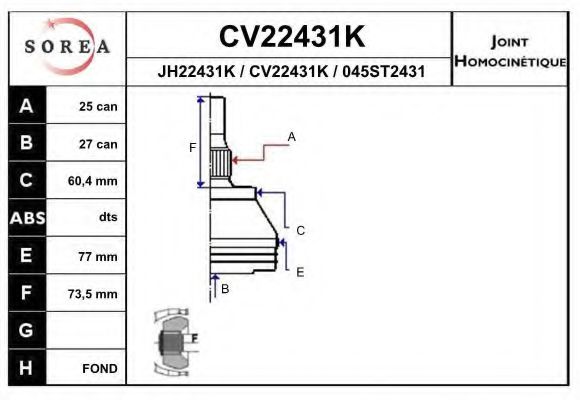 EAI CV22431K