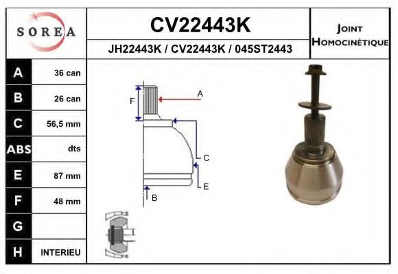 EAI CV22443K