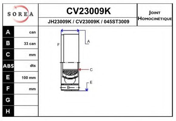 EAI CV23009K