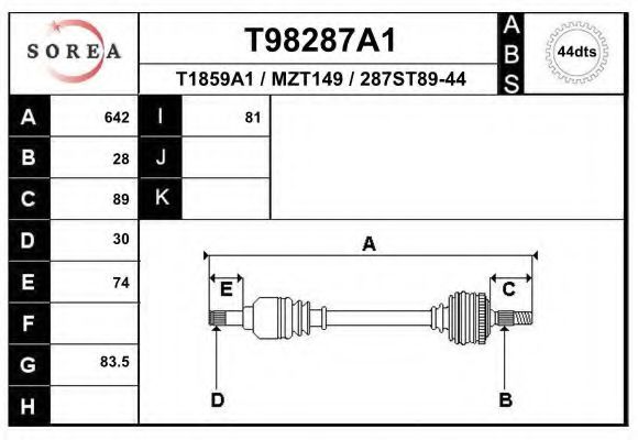 EAI T98287A1