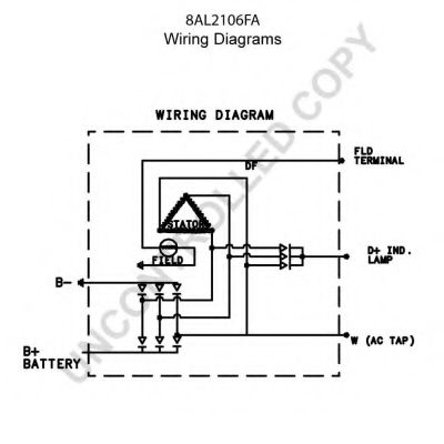 PRESTOLITE ELECTRIC 8AL2106FA