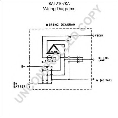 PRESTOLITE ELECTRIC 8AL2107KA