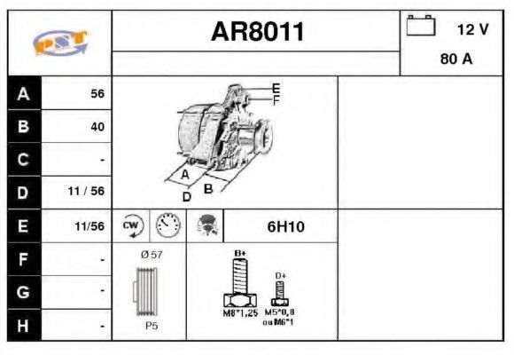 SNRA AR8011