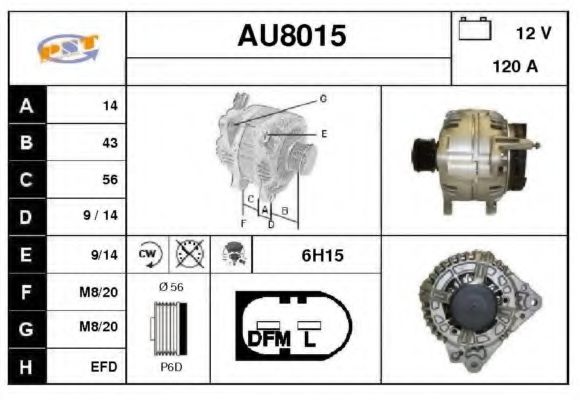 SNRA AU8015