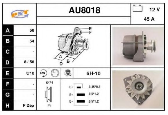 SNRA AU8018