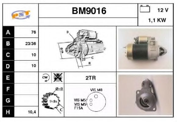 SNRA BM9016