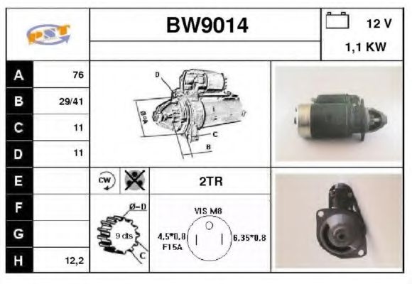 SNRA BW9014