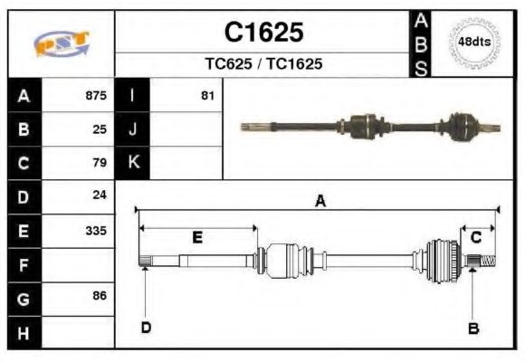 SNRA C1625