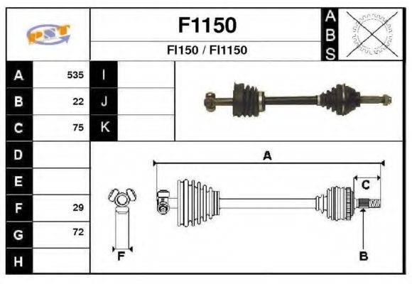 SNRA F1150