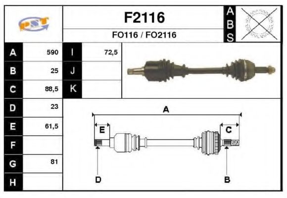 SNRA F2116