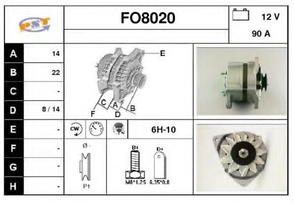 SNRA FO8020